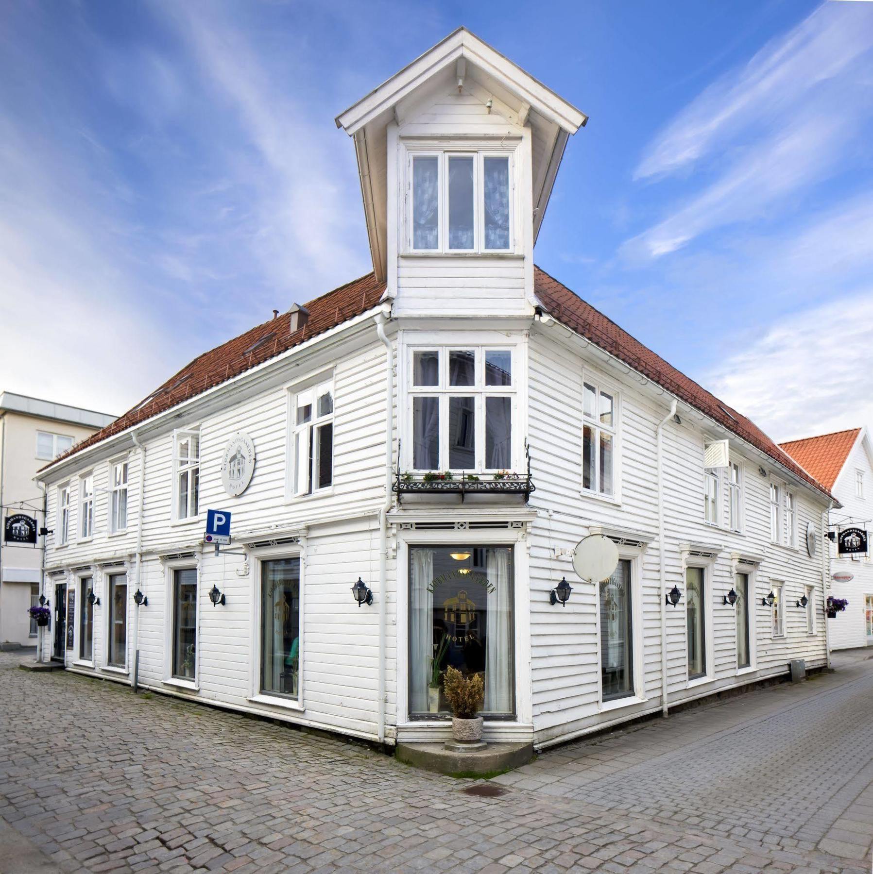 Kjobmandsgaarden Hotel Mandal Exterior photo